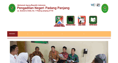 Desktop Screenshot of pn-padangpanjang.go.id